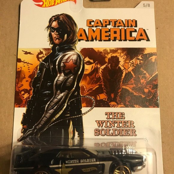 Hot Wheels MARVEL CAPTAIN AMERICA - Complete Set Of 8 - OUT OF PRODUCTION - 2015 - Picture 3 of 16